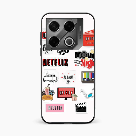 Netflix Chill Infinix GT 20 Pro 5g  Aesthetic Back Cover